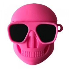 Чохол для AirPods BIG HERO SCULL Pink