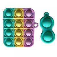 Чохол для AirPods Silicone 1/2 POP IT №4