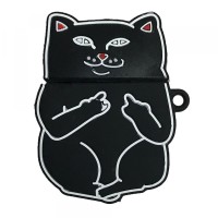 Чохол для AirPods BIG HERO CAT Black