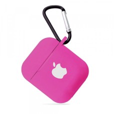 Чохол для AirPods SILICONE CASE Hot pink