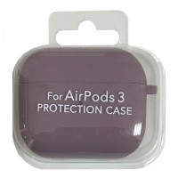 Чохол для AirPods 3 SILICONE CASE/MICROFIBER Blueberry