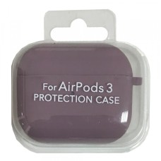Чохол для AirPods 3 SILICONE CASE/MICROFIBER Blueberry