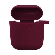 Чохол для AirPods силіконовий SLIM тех.пак Marsala