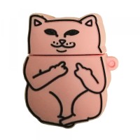 Чохол для AirPods BIG HERO CAT Pink
