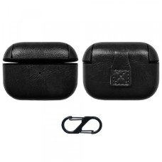 Чохол для AirPods PRO LEATHER FRAME Case Black