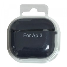 Чохол для AirPods 3 SILICONE CASE/MICROFIBER Midnight blue