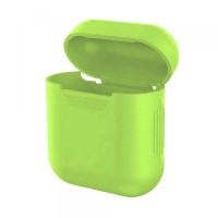 Чохол для AirPods силіконовий SLIM тех.пак Light green