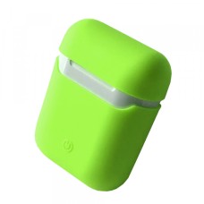 Чохол для AirPods Silicon Case Slim COLOR BOX Green