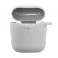 Чохол для AirPods силіконовий SLIM тех.пак White