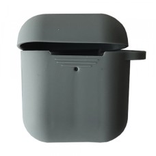 Чохол для AirPods силіконовий SLIM тех.пак Dark grey