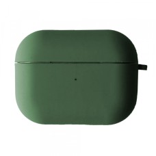 Чохол для AirPods PRO SILICONE CASE/MICROFIBER Dark green