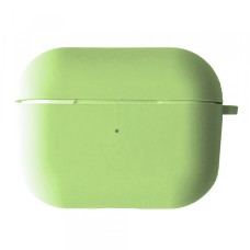 Чохол для AirPods PRO SILICONE CASE/MICROFIBER Pistachio