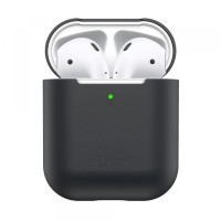 Чохол для AirPods BASEUS Super Thin Silica Gel Case для Pods 1/2 Black WIAPPOD-BZ01