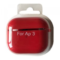 Чохол для AirPods 3 SILICONE CASE/MICROFIBER Red