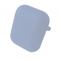 Чохол для AirPods 1/2 SILICONE CASE/MICROFIBER Lilac
