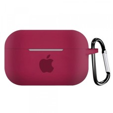 Чохол для AirPods PRO SILICONE CASE Rose red