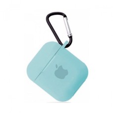 Чохол для AirPods SILICONE CASE Light blue