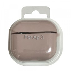 Чохол для AirPods 3 SILICONE CASE/MICROFIBER Pink sand