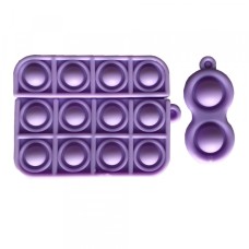 Чохол для AirPods PRO Silicone POP IT Purple