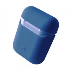 Чохол для AirPods Silicon Case Slim COLOR BOX Midnight blue