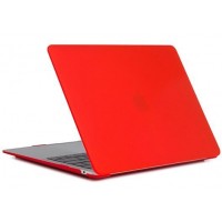 Чохол накладка Matte HardShell Case для MacBook Pro 13" (2016/2017/2018/2019/2020 M1/2022 M2) Red