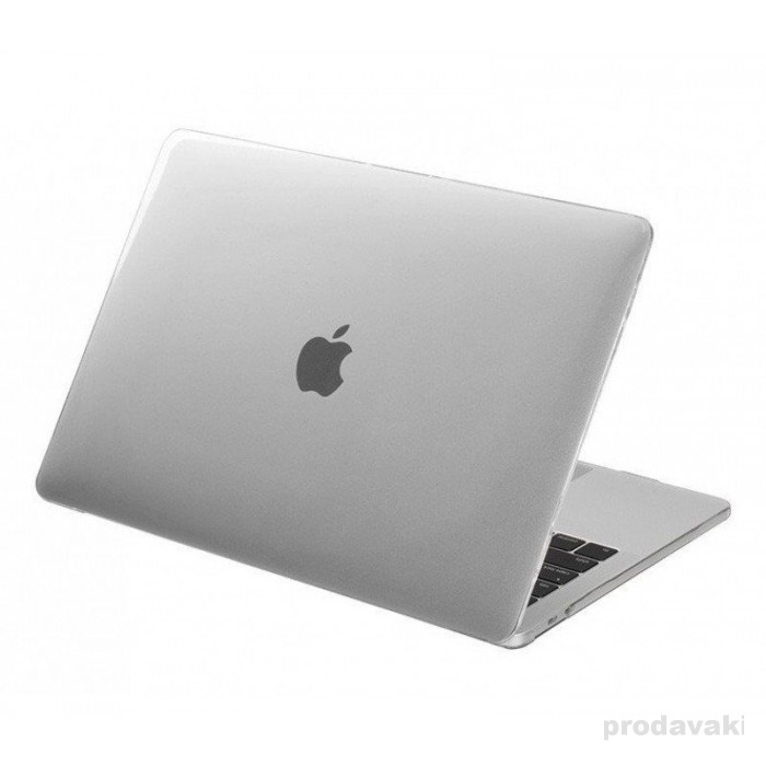 Чохол накладка Matte HardShell Case для MacBook Pro 13" (2016/2017/2018/2019/2020 M1/2022 M2) Прозорий