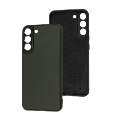 Чохол для Samsung Galaxy S22+ Graphite carbon forest green