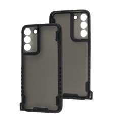 Чохол Samsung Galaxy S22+ Carbon strap black