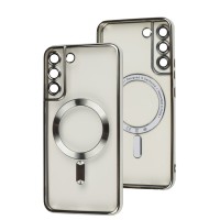Чохол Samsung Galaxy S22+ Berlia MagSafe silver