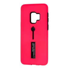 Чохол Samsung Galaxy S9 (G960) Kickstand малиновий