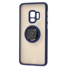 Чохол Samsung Galaxy S9 (G960) LikGus Edging Ring синій