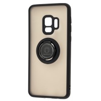 Чохол Samsung Galaxy S9 (G960) LikGus Edging Ring чорний
