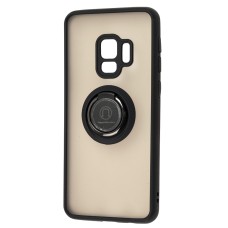Чохол Samsung Galaxy S9 (G960) LikGus Edging Ring чорний