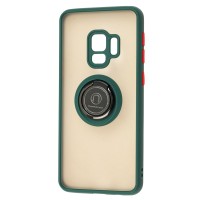 Чохол Samsung Galaxy S9 (G960) LikGus Edging Ring оливковий