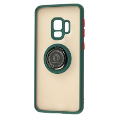 Чохол Samsung Galaxy S9 (G960) LikGus Edging Ring оливковий