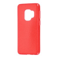 Чохол Samsung Galaxy S9 (G960) Shining Glitter з блискітками червоний