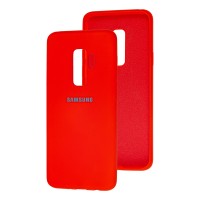 Чохол Samsung Galaxy S9+ (G965) Silicone Full червоний