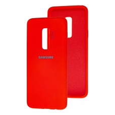 Чохол Samsung Galaxy S9+ (G965) Silicone Full червоний
