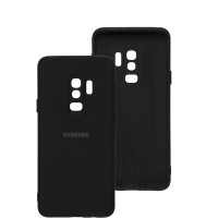 Чохол Samsung Galaxy S9+ (G965) Silicone Full camera чорний