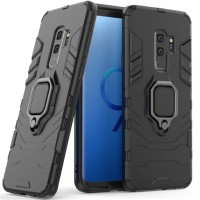 Чохол Samsung Galaxy S9+ (G965) Transformer Ring удароміцний з кільцем чорний