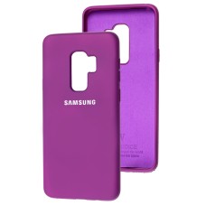 Чохол Samsung Galaxy S9+ (G965) Silicone Full фіолетовий / grape