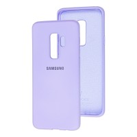 Чохол Samsung Galaxy S9+ (G965) Silicone Full ліловий / lilac