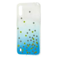 Чохол Samsung Galaxy A01 (A015) crystal shine блакитний