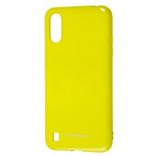 Чохол для Samsung Galaxy A01 (A015) Molan Cano глянець жовтий