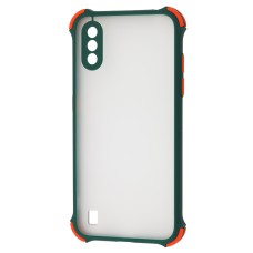 Чохол Samsung Galaxy A01 (A015) LikGus Totu corner protection зелений