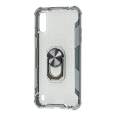 Чохол для Samsung Galaxy A01 (A015) CrystalRing сірий