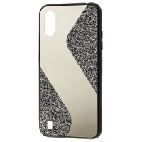 Чохол Samsung Galaxy A01 (A015) Shine mirror чорний
