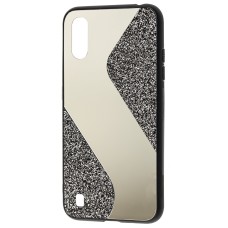 Чохол Samsung Galaxy A01 (A015) Shine mirror чорний