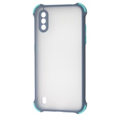 Чохол для Samsung Galaxy A01 (A015) LikGus Totu corner protection лавандово-сірий