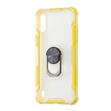 Чохол Samsung Galaxy A01 (A015) CrystalRing жовтий